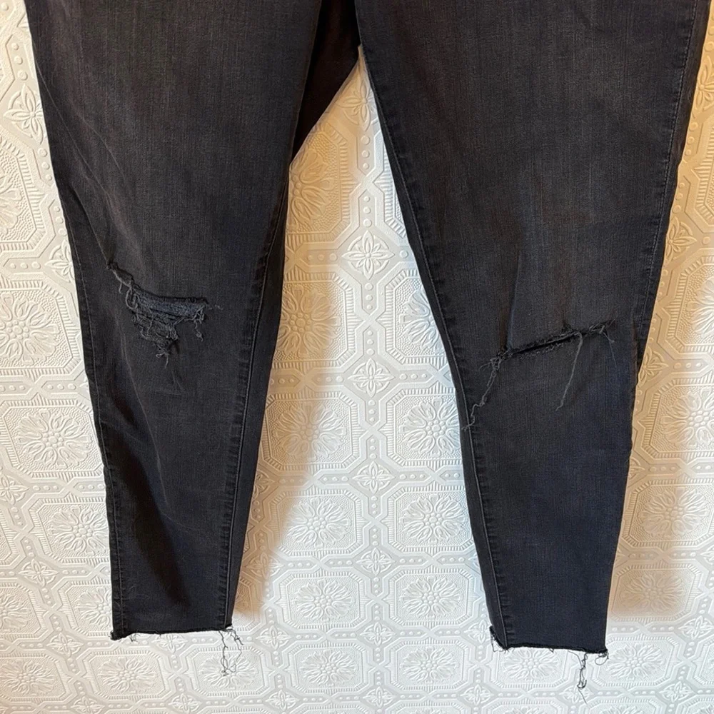 Madewell Curvy High-Rise Skinny Jeans in Black Sea Sz 31 - Picture 7 of 10